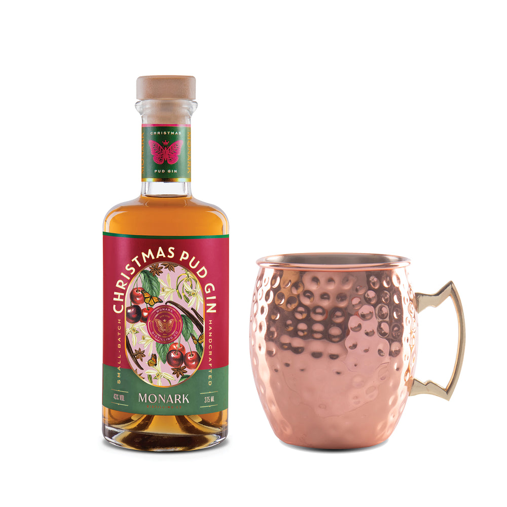 Christmas Pud Gin 375ml & Copper Mule